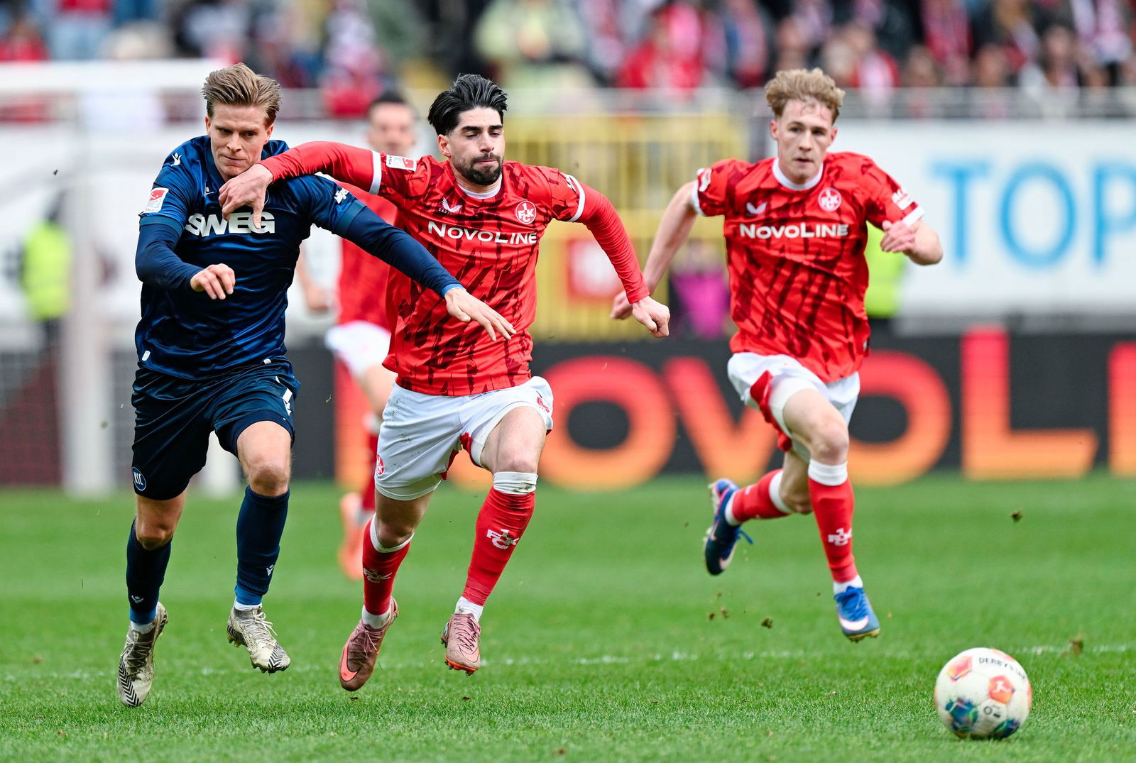 Südwest-Derby in Kaiserslautern zwischen dem FCK und Karlsruhe