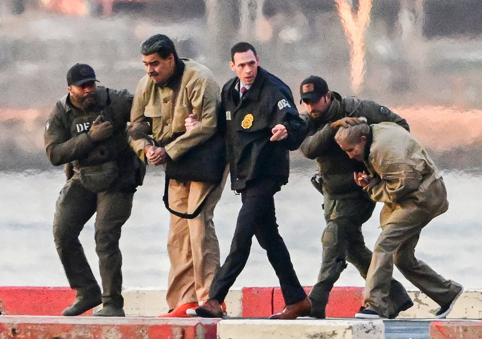 Der gefangengenommene Maduro wird erneut vor Gericht in New York erwartet. (Archivbild)