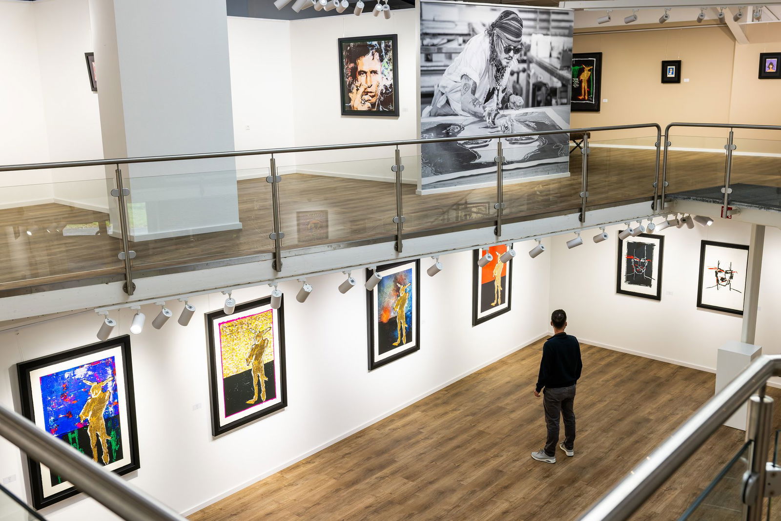 Dreizehn limitierte Werke und mehrere Unikate gibt es zu sehen.