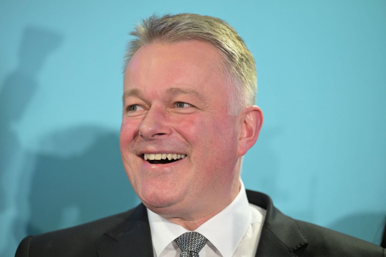 So sieht ein Wahlgewinner aus. 