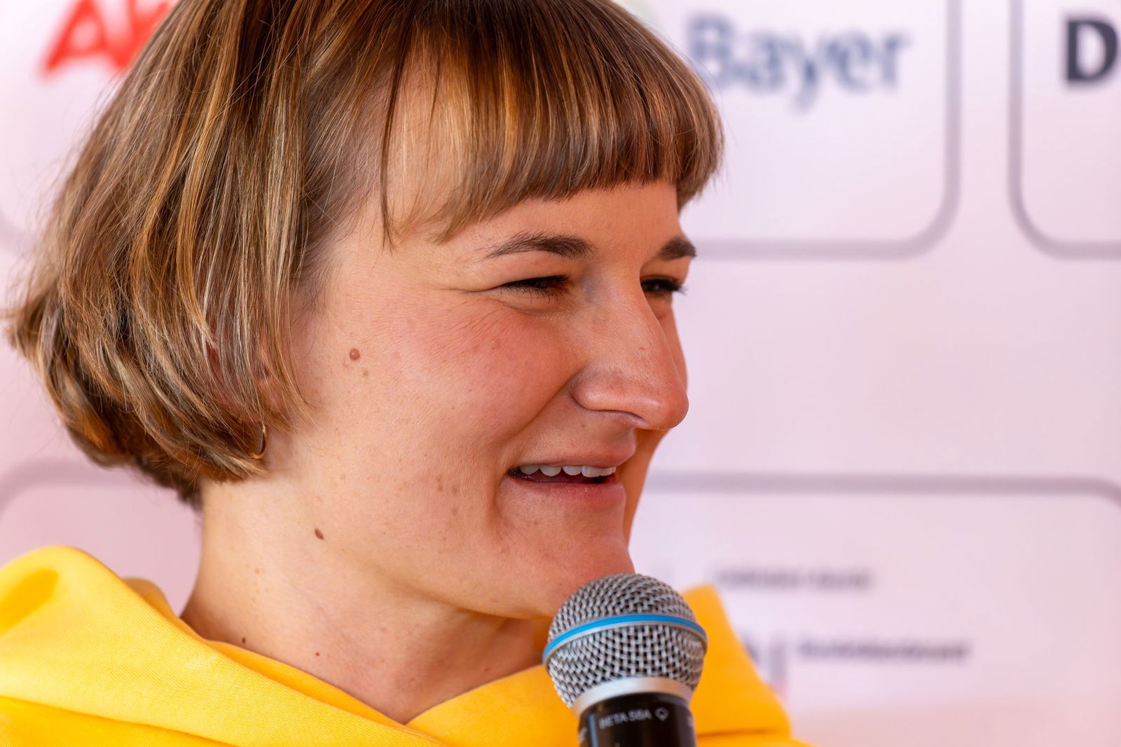 Voller Vorfreude: Anna-Lena Forster.