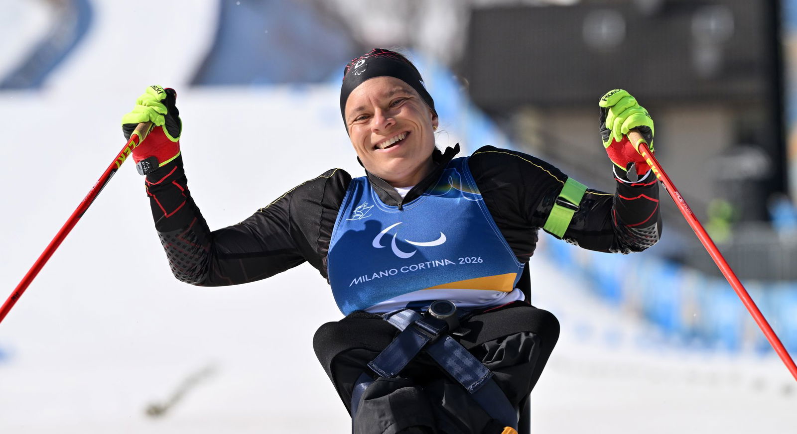 Zweites Rennen, zweite Medaille für Anja Wicker. 