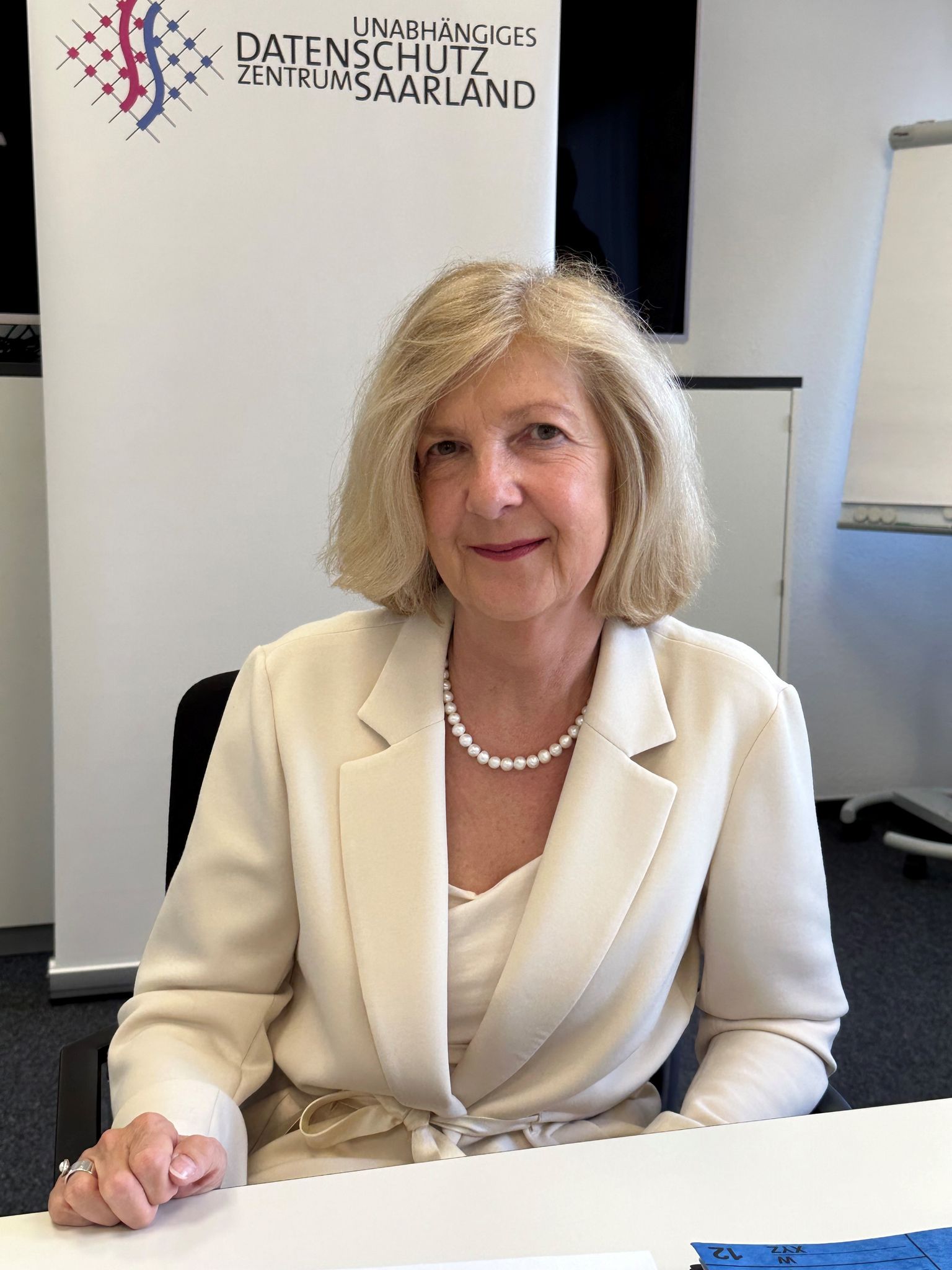 Die saarländische Landesbeauftragte für Datenschutz und Informationsfreiheit, Monika Grethel, stellte den Bericht für das vergangene Jahr vor. (Archivbild) 