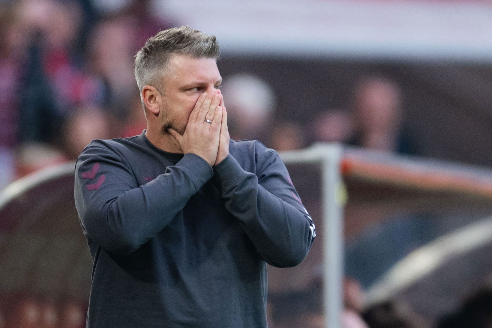 Kwasniok und der FC verpassten den erhofften Sieg gegen Gladbach.