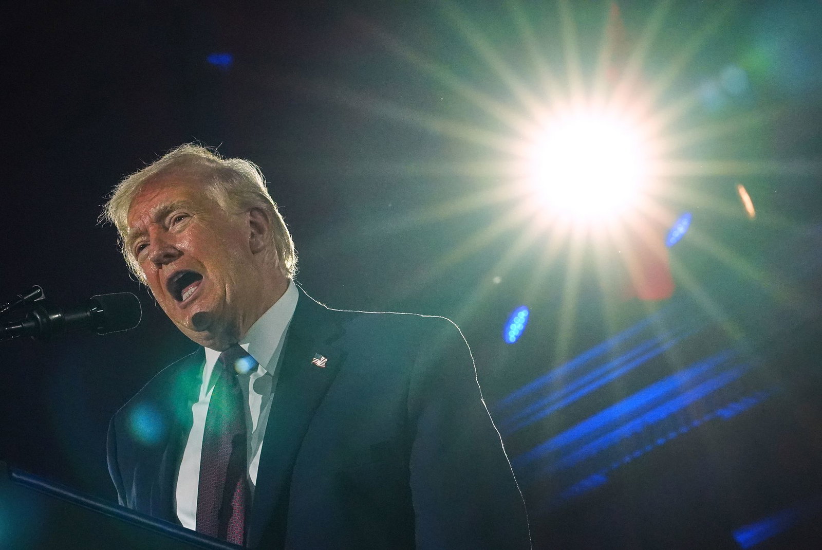 US-Präsident Donald Trump droht dem Iran.