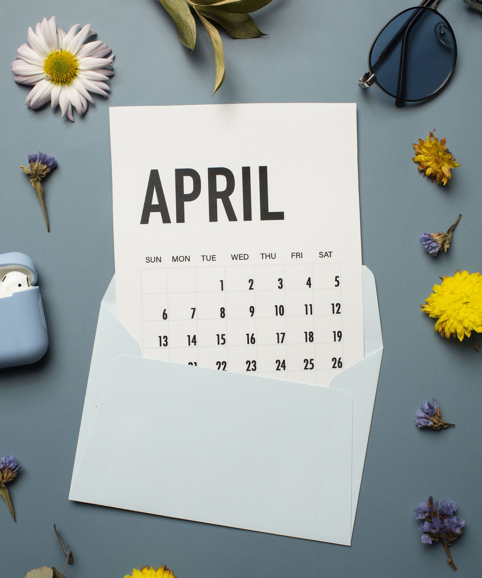 Kalenderblatt April 2026