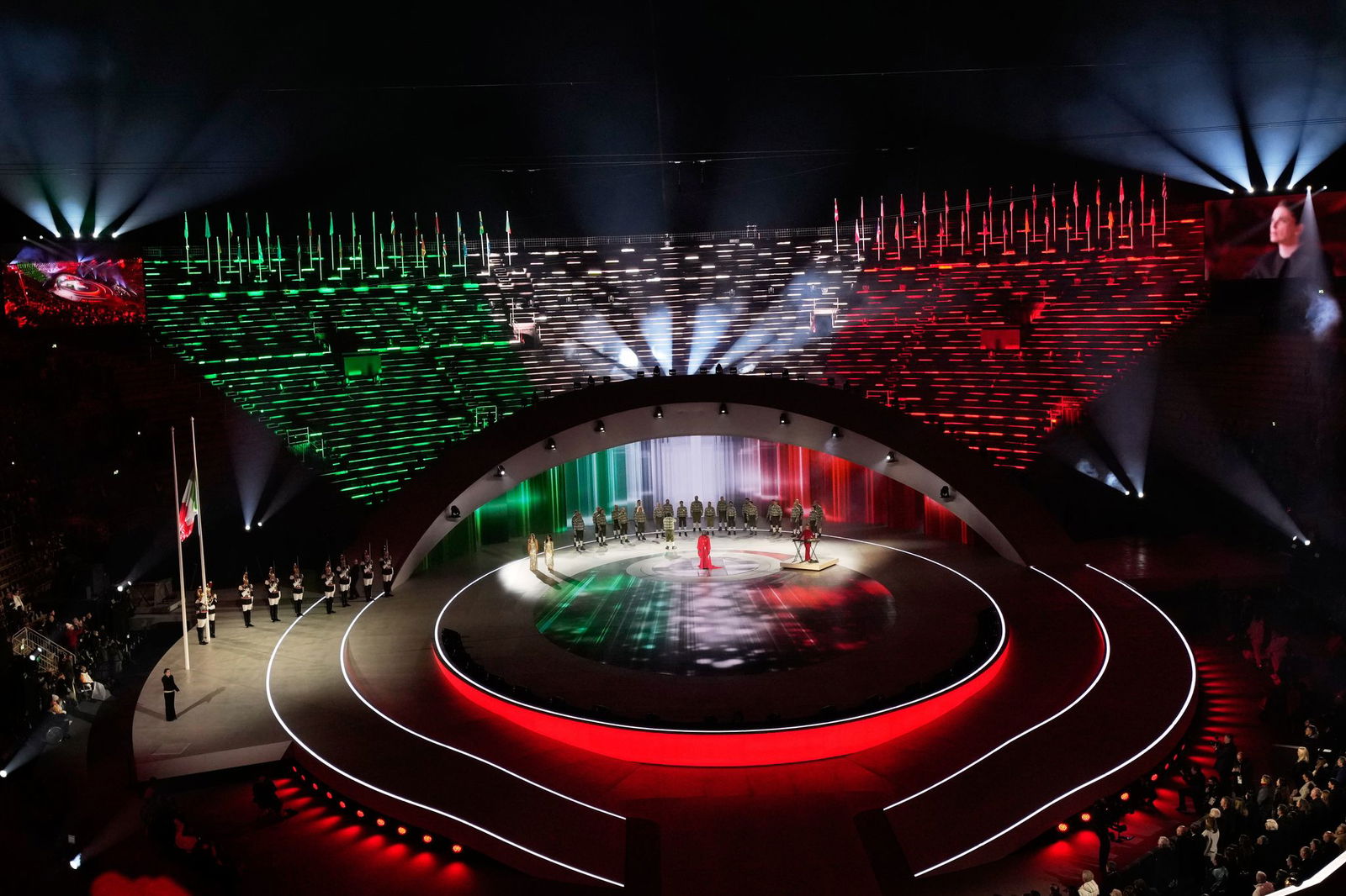 Die Eröffnungsfeier der Paralympics begann mit einer Ode an Gastgeber Italien.