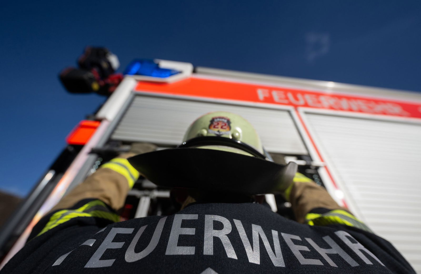 Die Feuerwehr lüftete die Wohnung. (Symbolbild)
