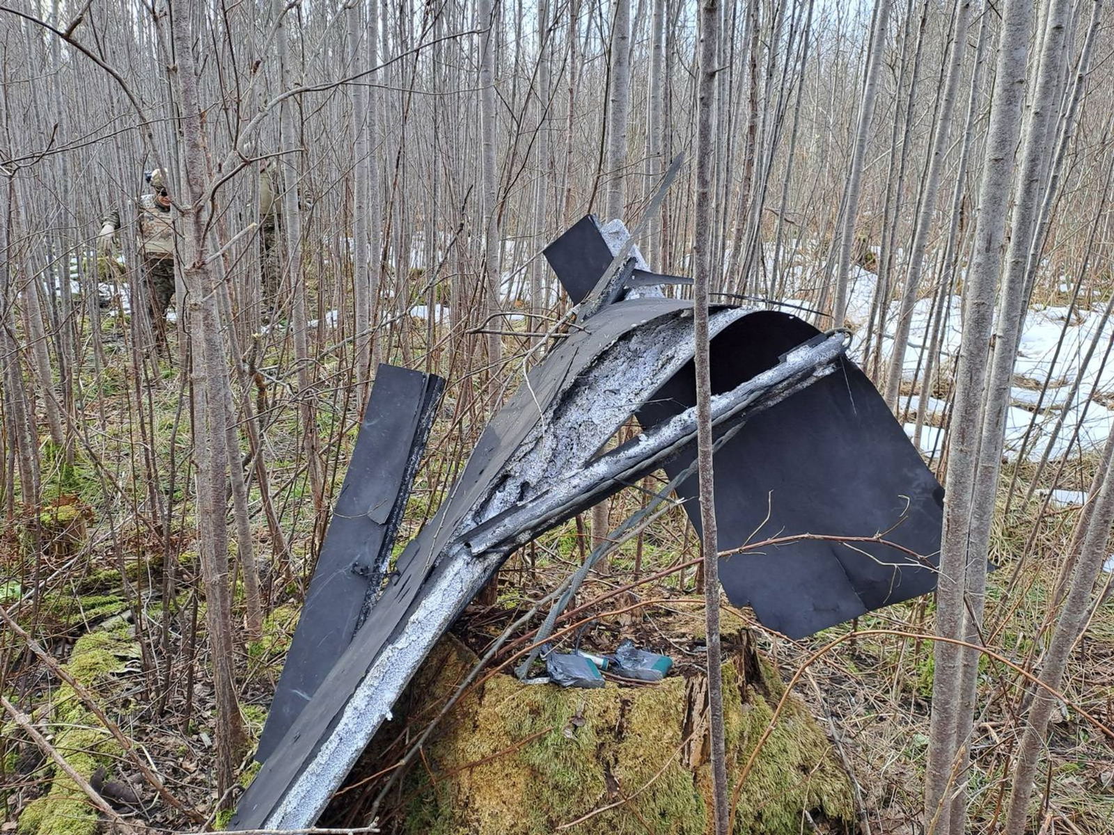 In Lettland wurden Teile einer Drohne gefunden, die mutmaßlich aus der Ukraine stammt.
