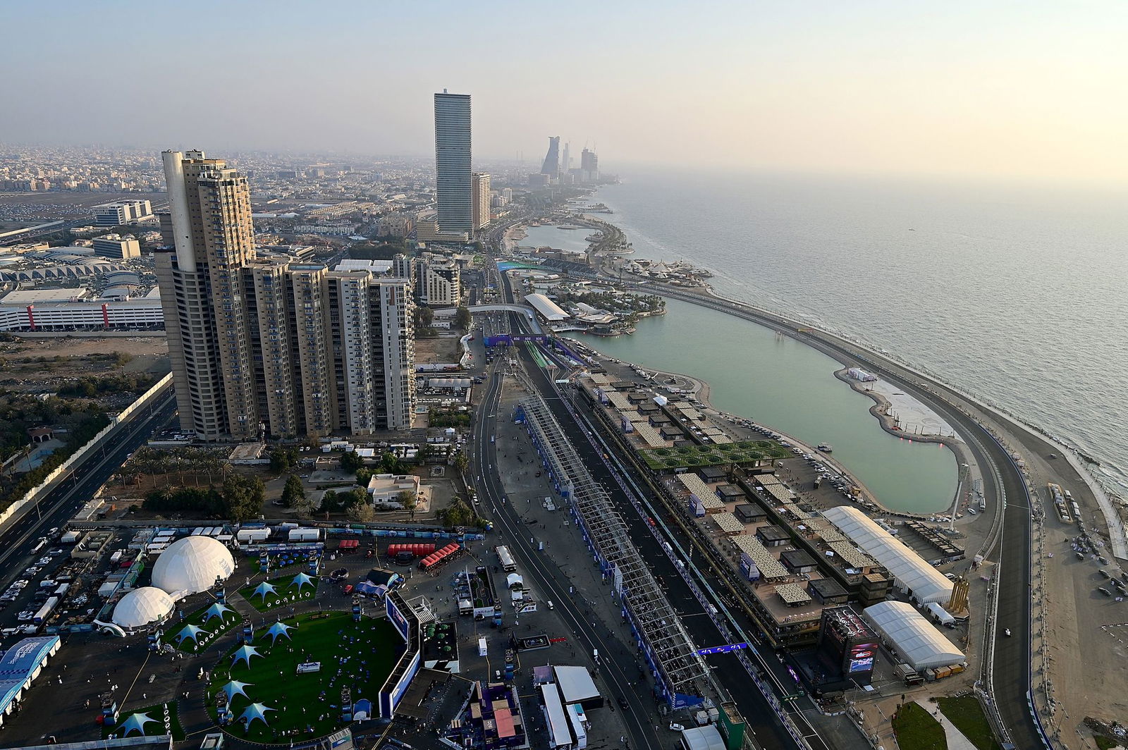 Die Fans in Saudi-Arabien erleben die Formel 1 in diesem Jahr wohl nicht vor Ort. (Archivbild)