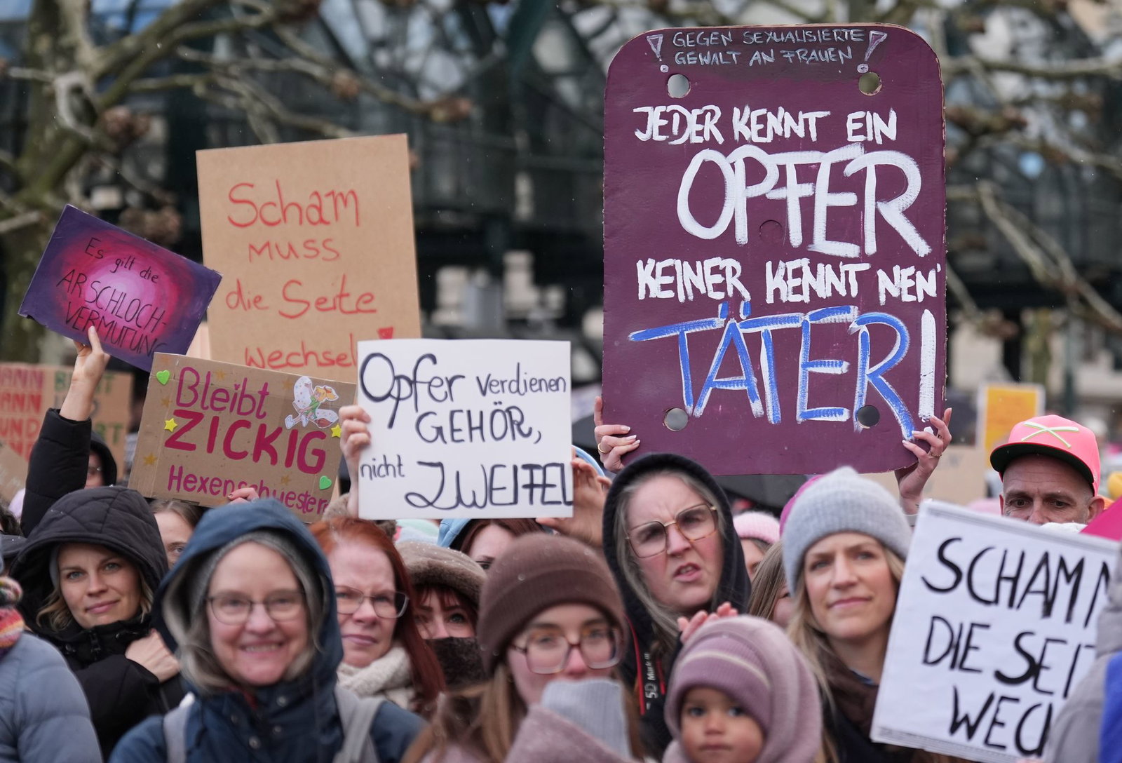 Tausende Menschen versammeln sich seit Tagen in ganz Deutschland auf den Straßen. (Archivbild)