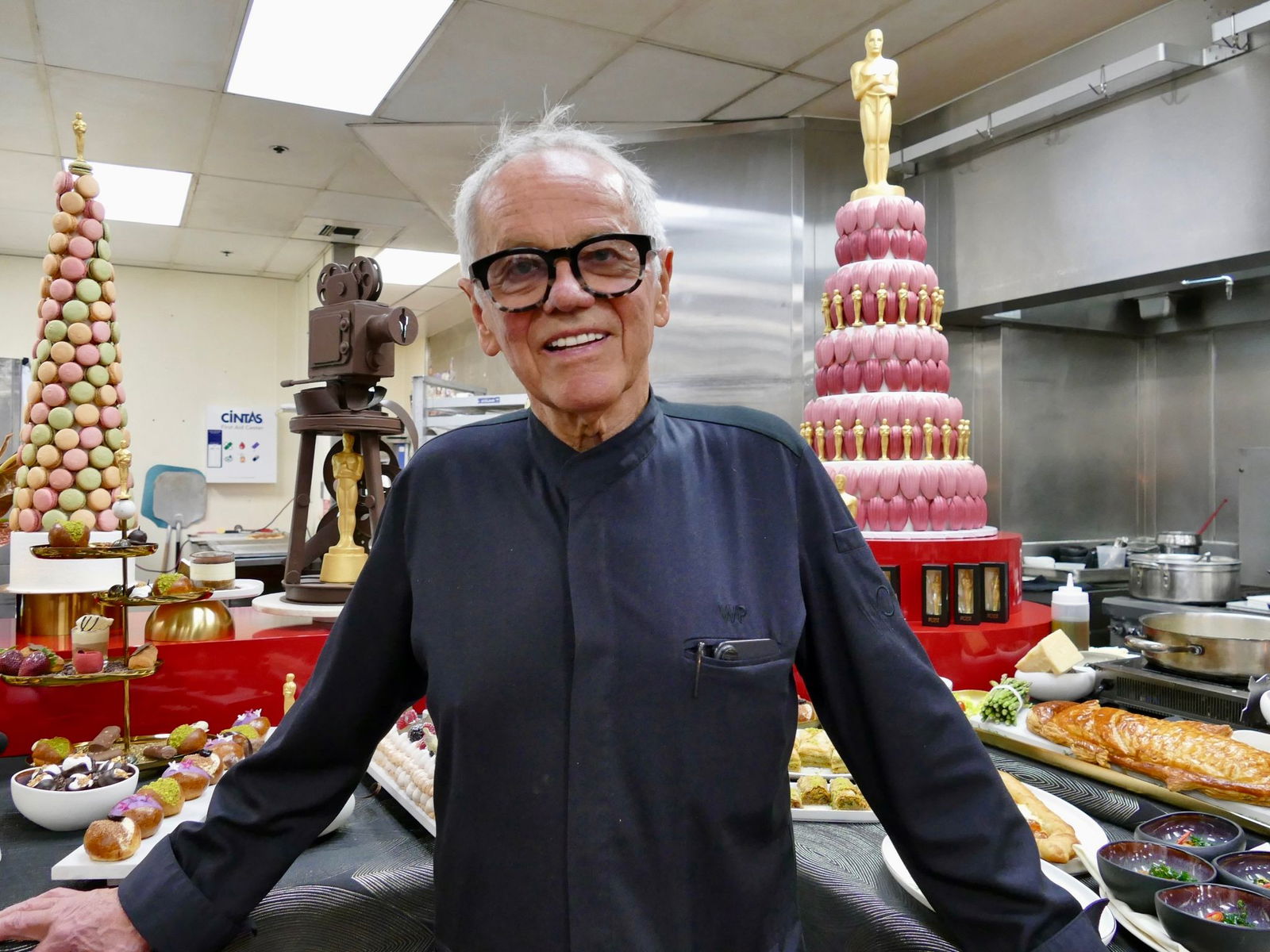 Star-Koch Puck verköstigt die Oscar-Gäste seit 32 Jahren.

