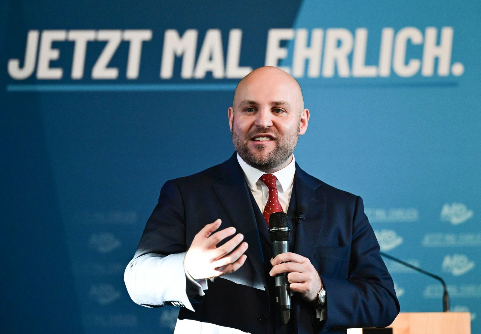 Markus Frohnmaier ist Ministerpräsidenten-Kandidat der AfD. Für den Landtag kandidiert er aber nicht. (Archivbild)