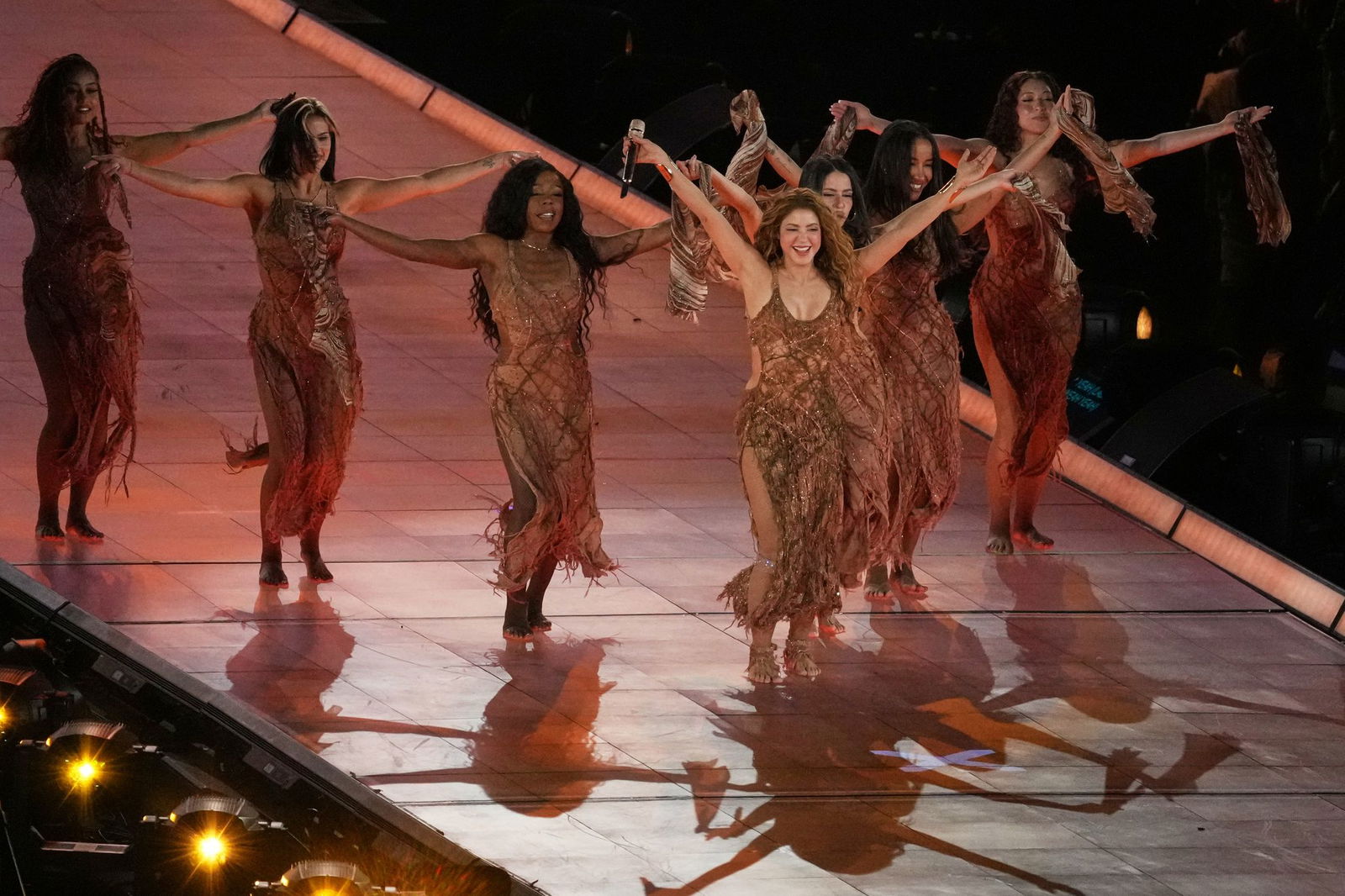 «Das ist ein Traum» : Die 49-jährige Shakira zeigte sich vor ihren mexikanischen Fans begeistert. 