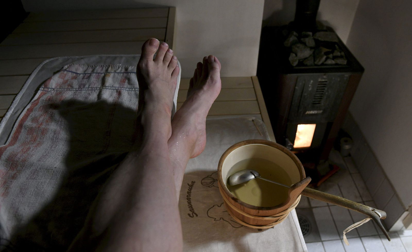 Auch die Saunakultur macht glücklich, finden viele Finnen. (Symbolbild)