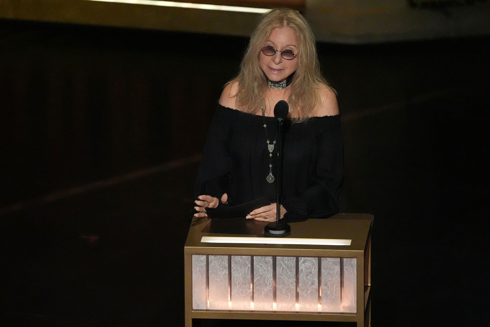 Barbra Streisand bei den Oscars.