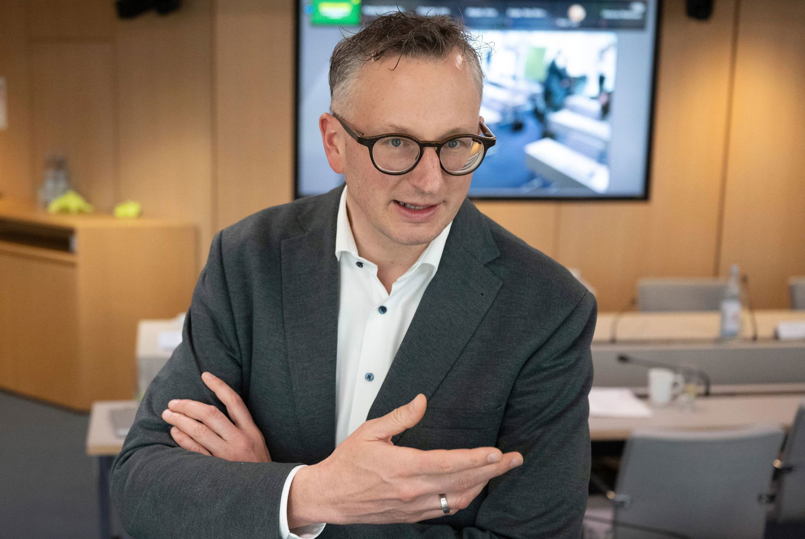 Grünen-Fraktionschef Andreas Schwarz will zügige Gespräche mit der CDU.