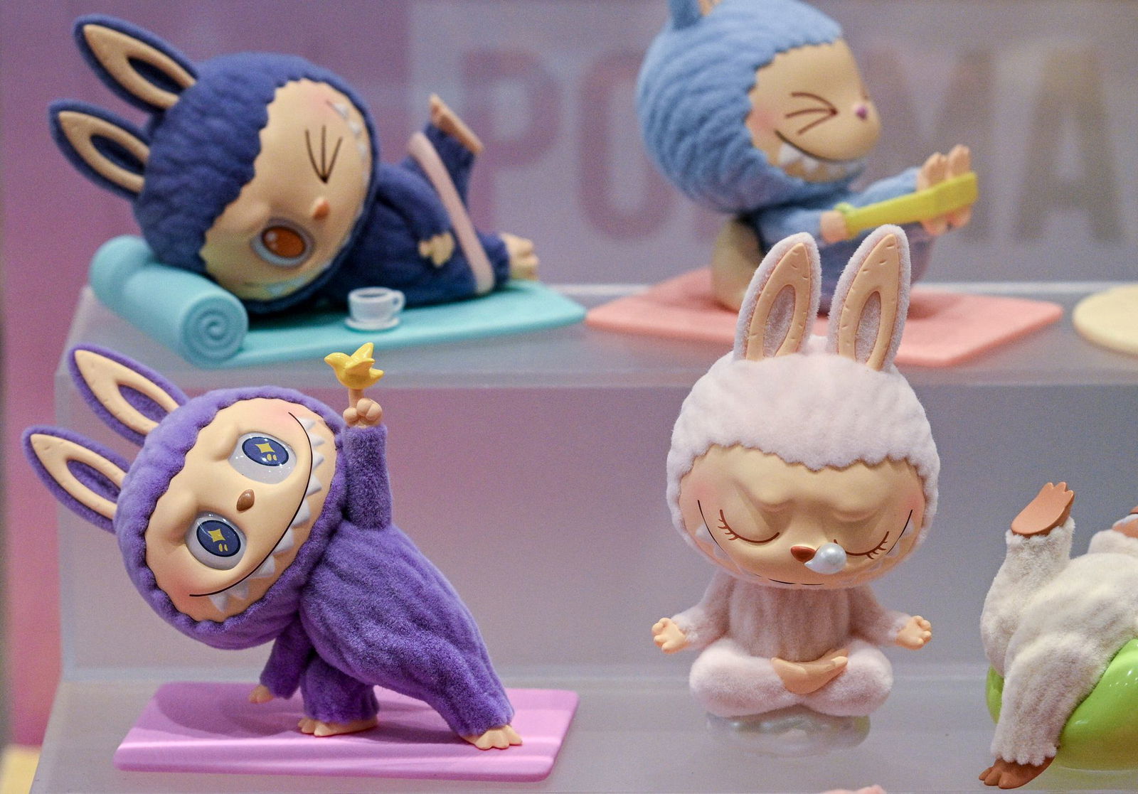  Labubu-Plüschfiguren sind bei Sammlern begehrt. Nun ist auch ein Film über das Monster geplant. (Archivbild)