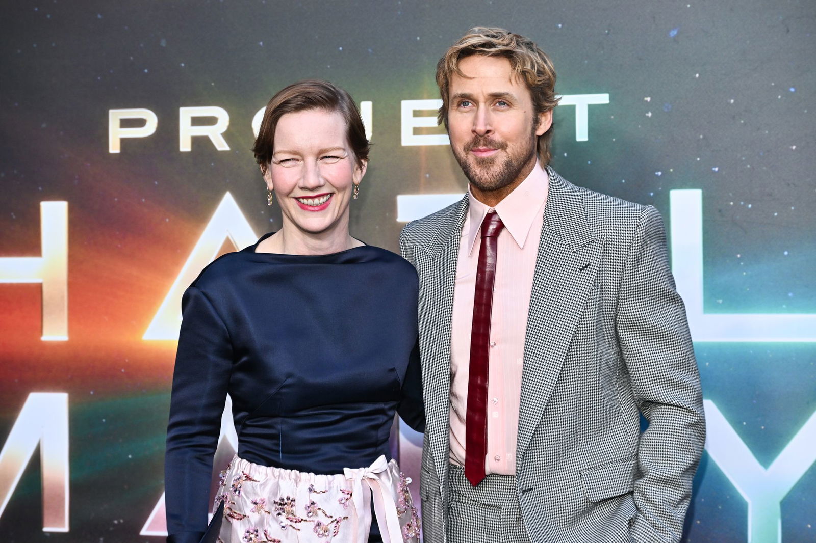 Sandra Hüller und Ryan Gosling spielen die Hauptrollen in dem neuen Science-Fiction-Film. (Archivbild)