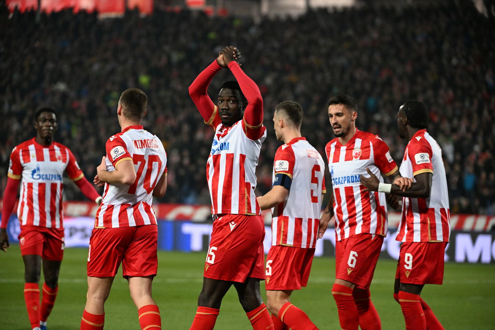 Für Belgrad traf Silas gegen den VfB Stuttgart. (Archivbild)