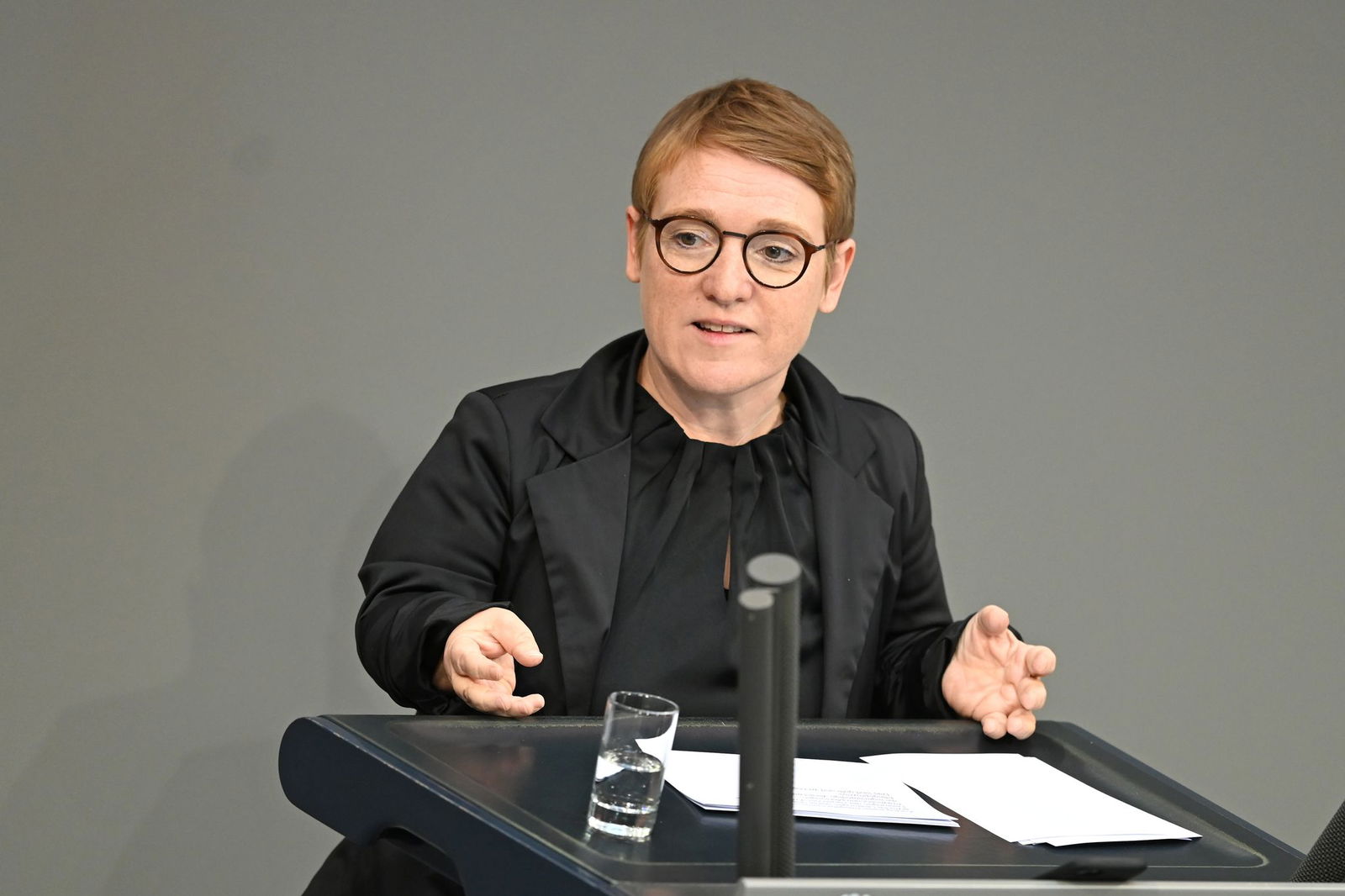 Grünen-Bundestagsabgeordnete Fischer entschuldigt sich bei CDU-Politiker Hagel. (Foto-Archiv)