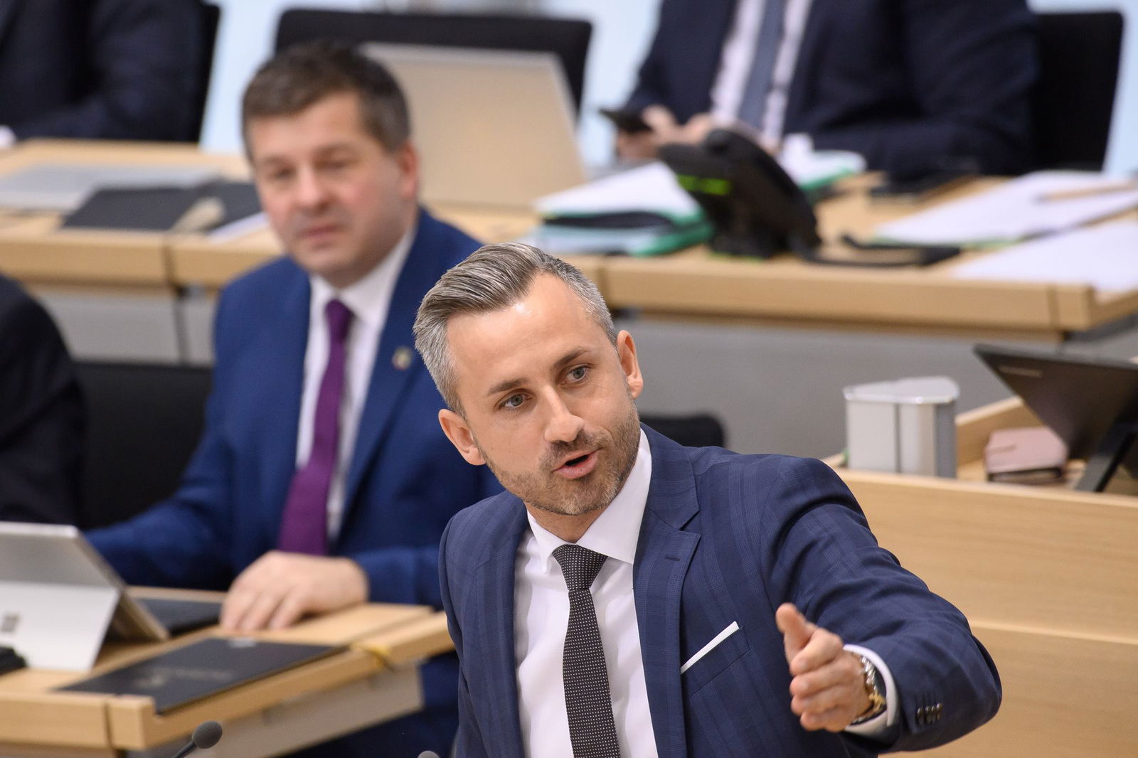 Ulrich Siegmund, Spitzenkandidat der AfD in Sachsen-Anhalt, hat als Wahlziel für den 6. September die absolute Mehrheit im Magdeburger Landtag ausgegeben.