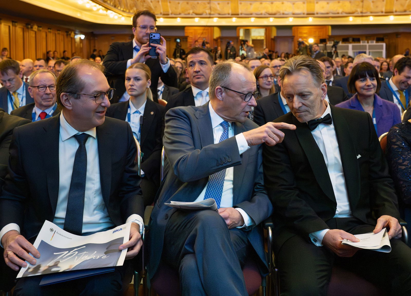 Das BKA feierte in Wiesbaden sein 75-jähriges Bestehen.