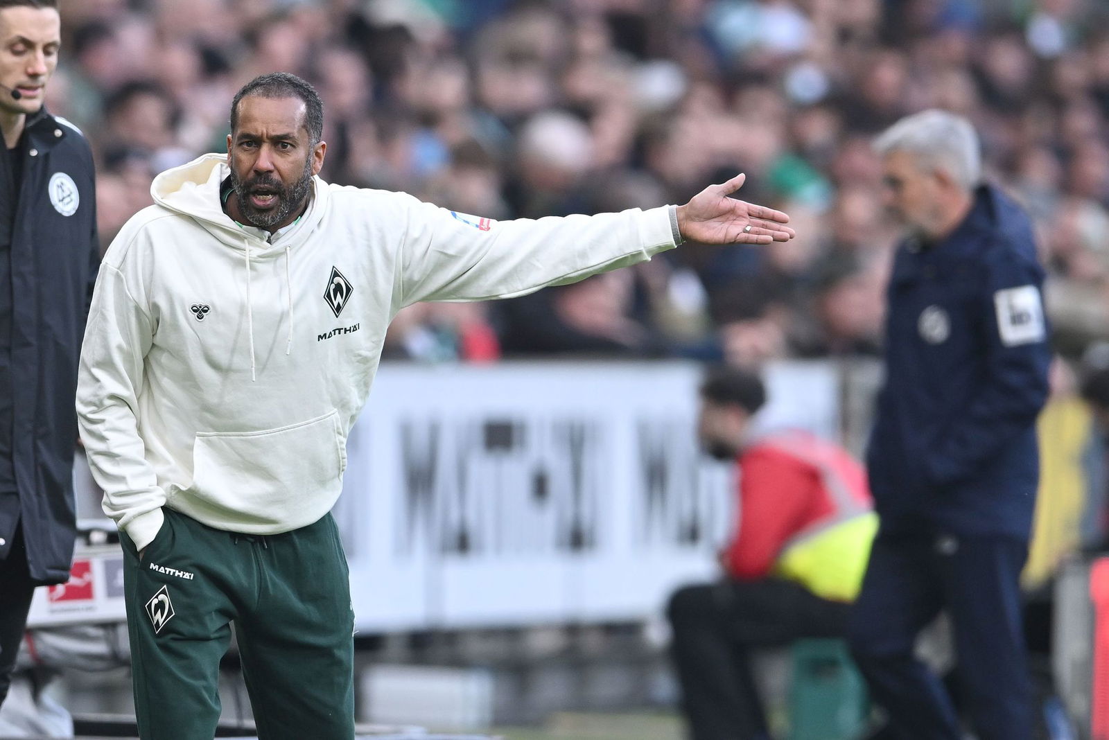 Werder-Coach Daniel Thioune war mit der Leistung seines Teams gar nicht zufrieden.