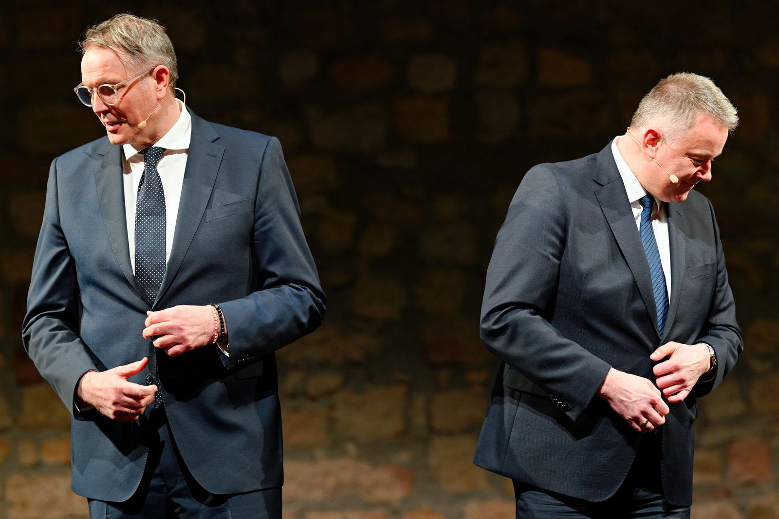 Nicht immer waren sich die beiden Spitzenkandidaten einig.