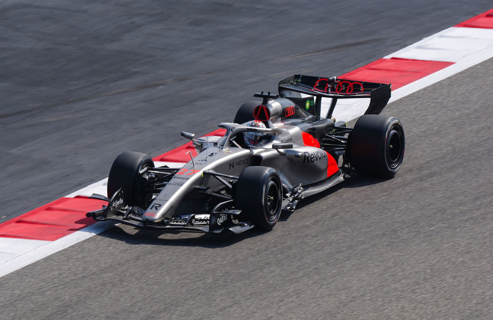 Im Audi sitzt der letzte deutsche Formel-1-Fahrer. (Archivbild)