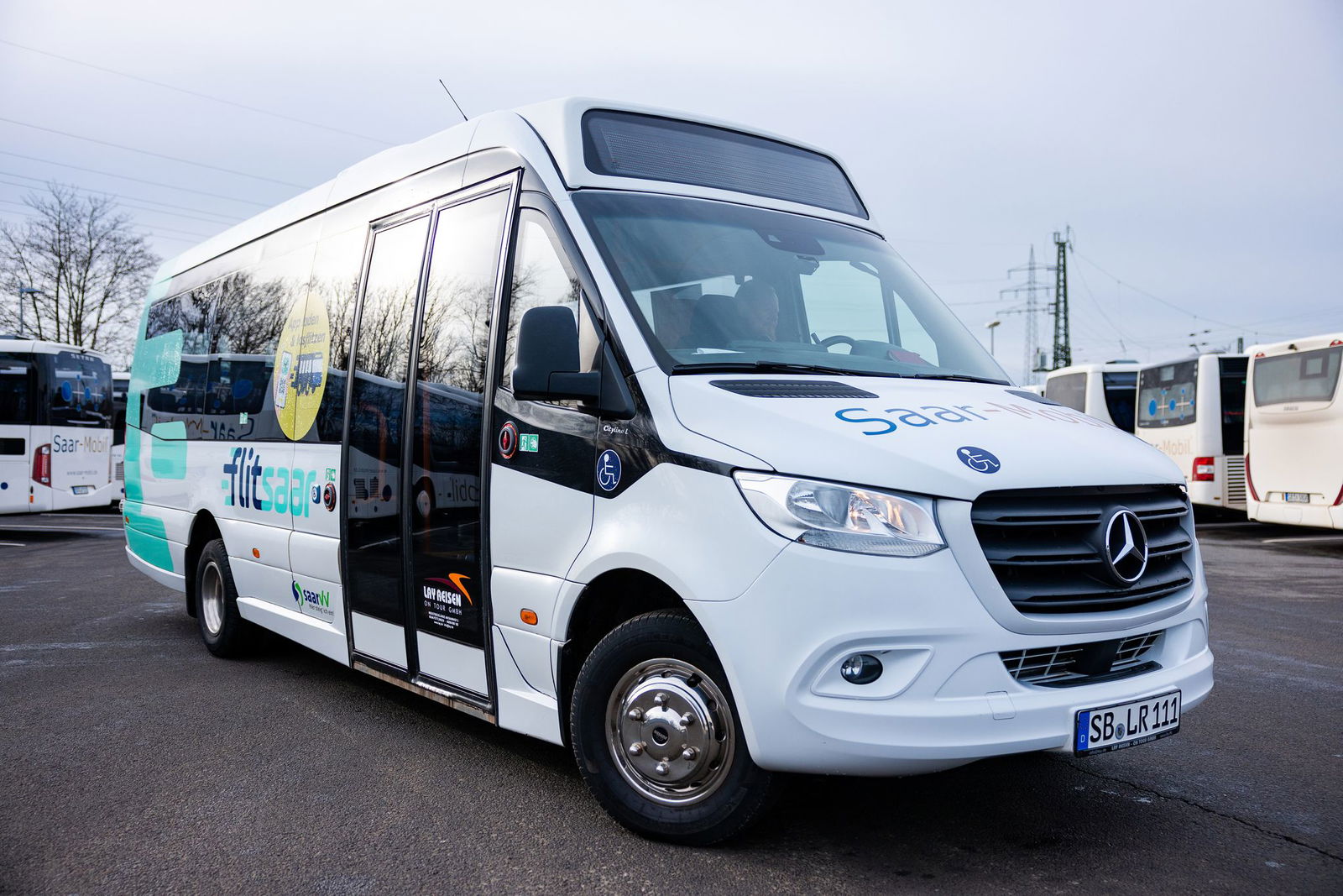 Auch im Landkreis St. Wendel sind bereits On-Demand-Kleinbusse unterwegs. (Archivbild)