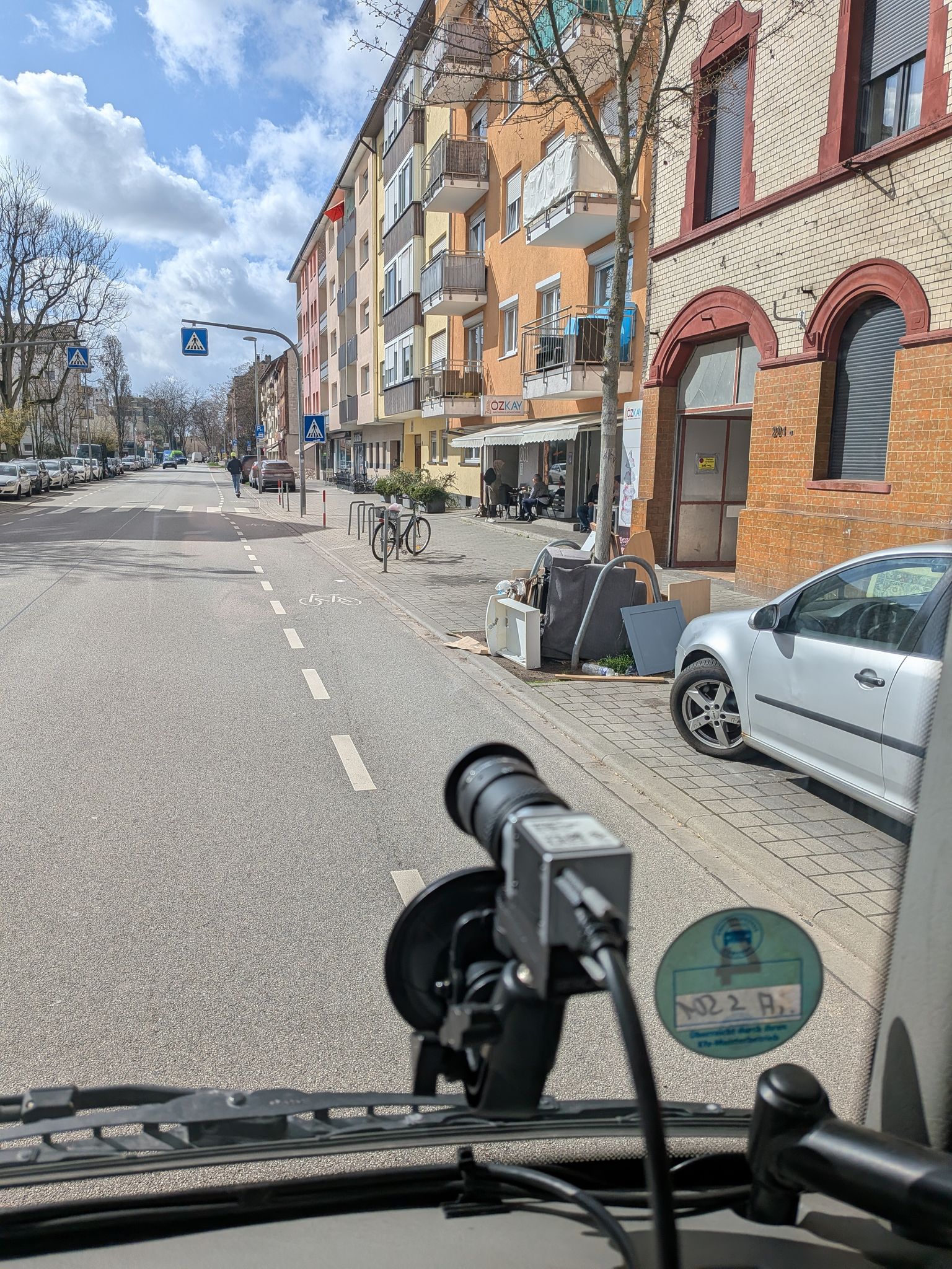 Müllautos mit Kamera sollen den Dreck in Mannheim künftig digital erfassen. 