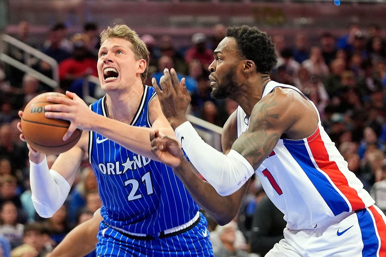 Moritz Wagner (l.) holte das Beste aus seinen wenigen Minuten Spielzeit heraus.