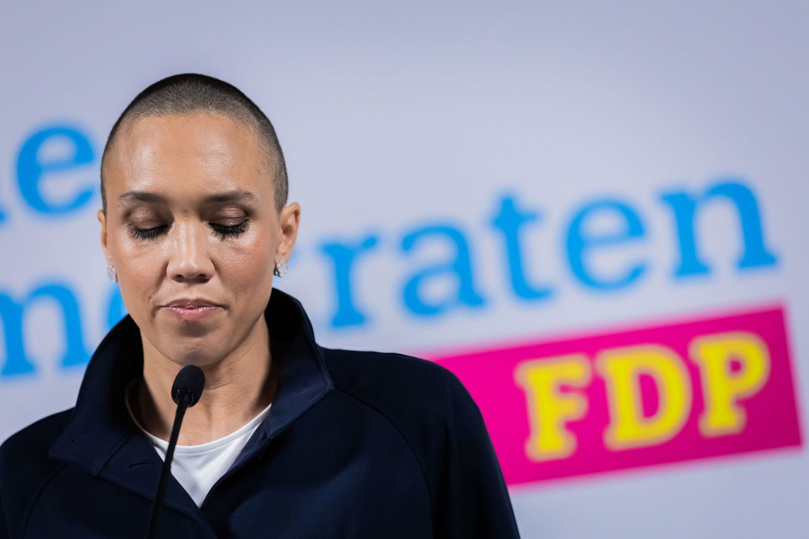 FDP-Generalsekretärin Büttner musste bereits die zweite herbe Wahlniederlage in diesem Jahr erklären.