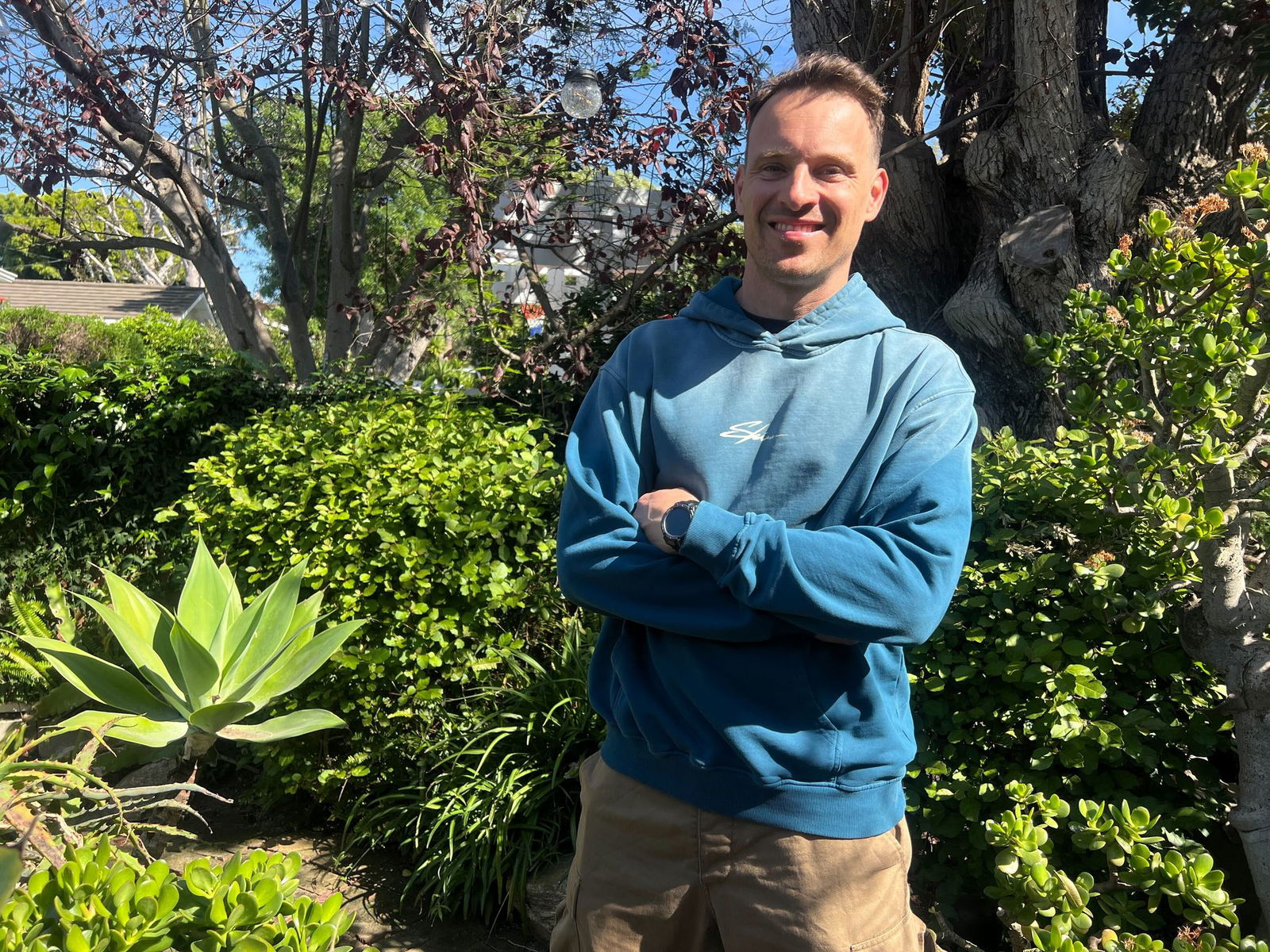 Der zweifache Vater lebt seit 2010 in Kalifornien. 