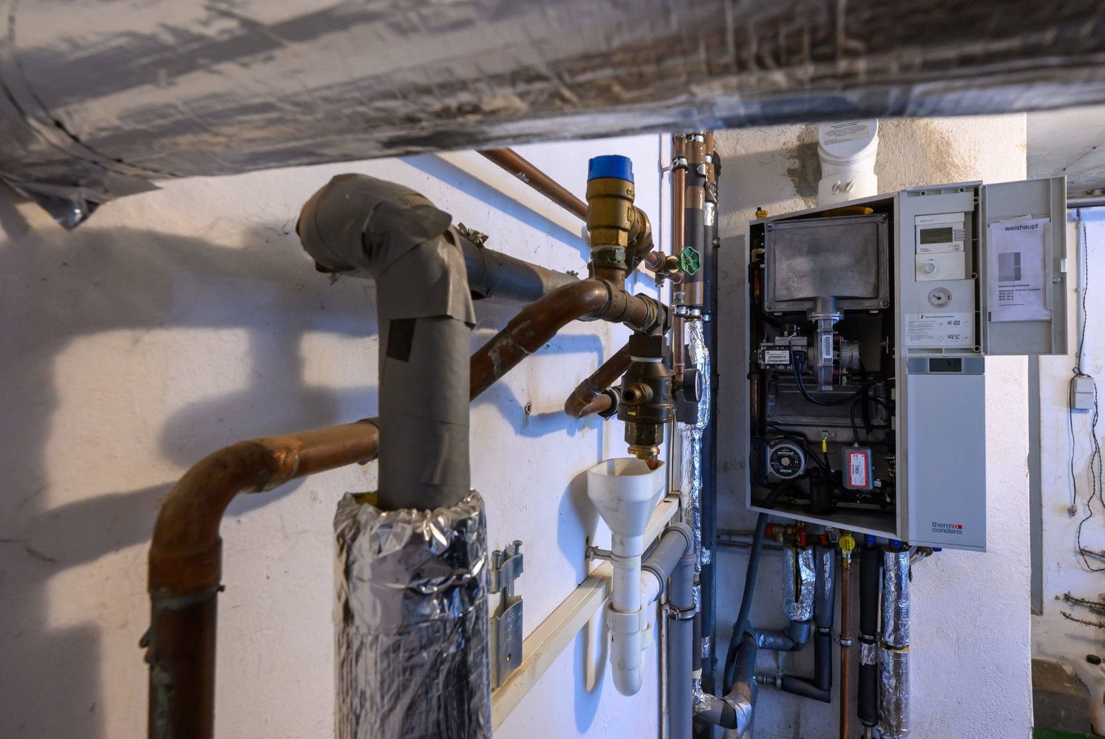 Rolle rückwärts im Heizungskeller?