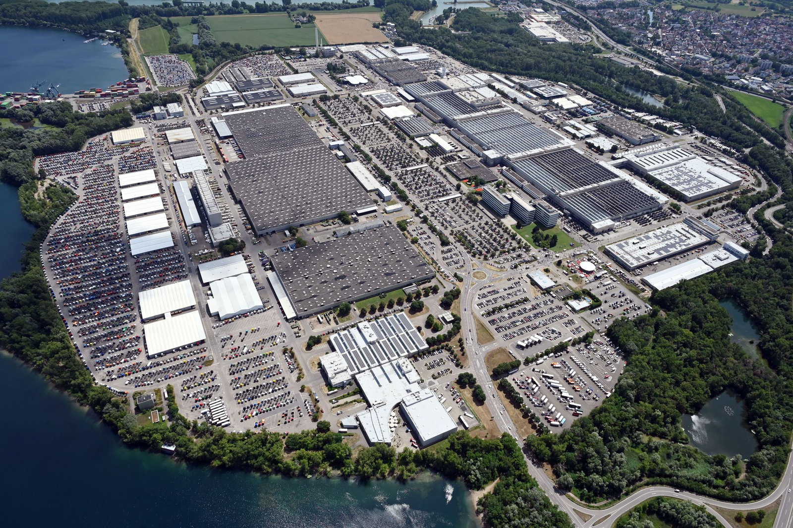 Werk von Daimler Truck in Wörth am Rhein. (Archivbild)