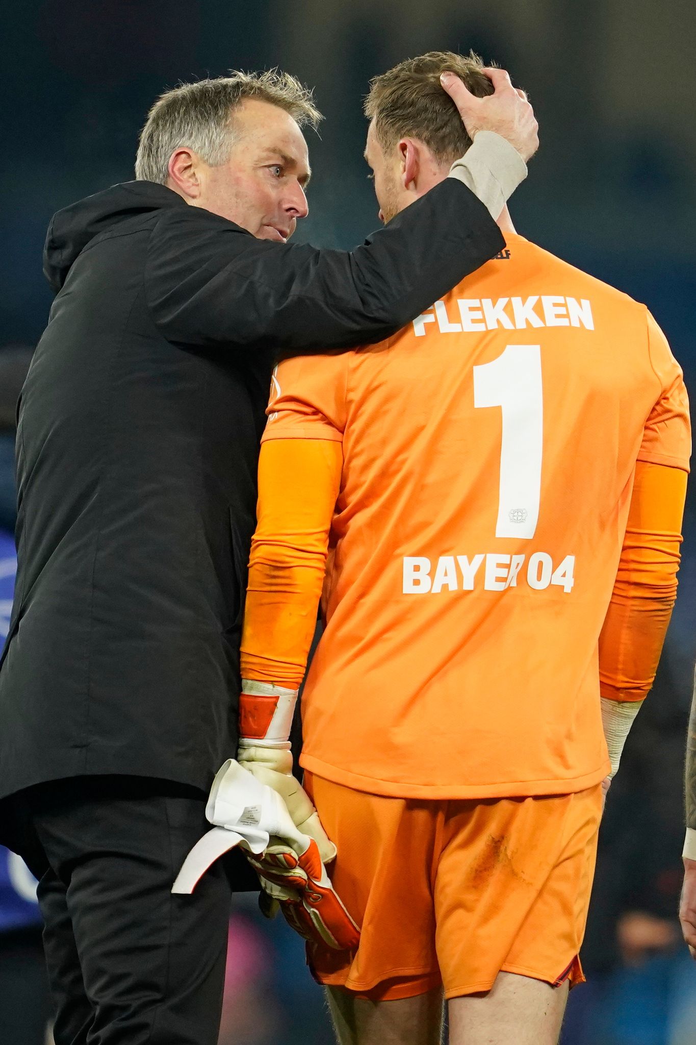 Blaswich oder Flekken? Leverkusens Coach Kasper Hjulmand hat in der Torwart-Frage die Qual der Wahl. (Archivbild)