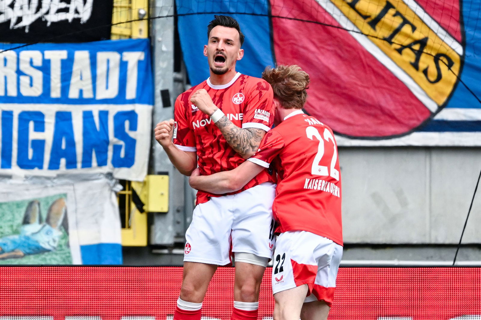 Mergim Berisha erzielte sein erstes Tor für Kaiserslautern.