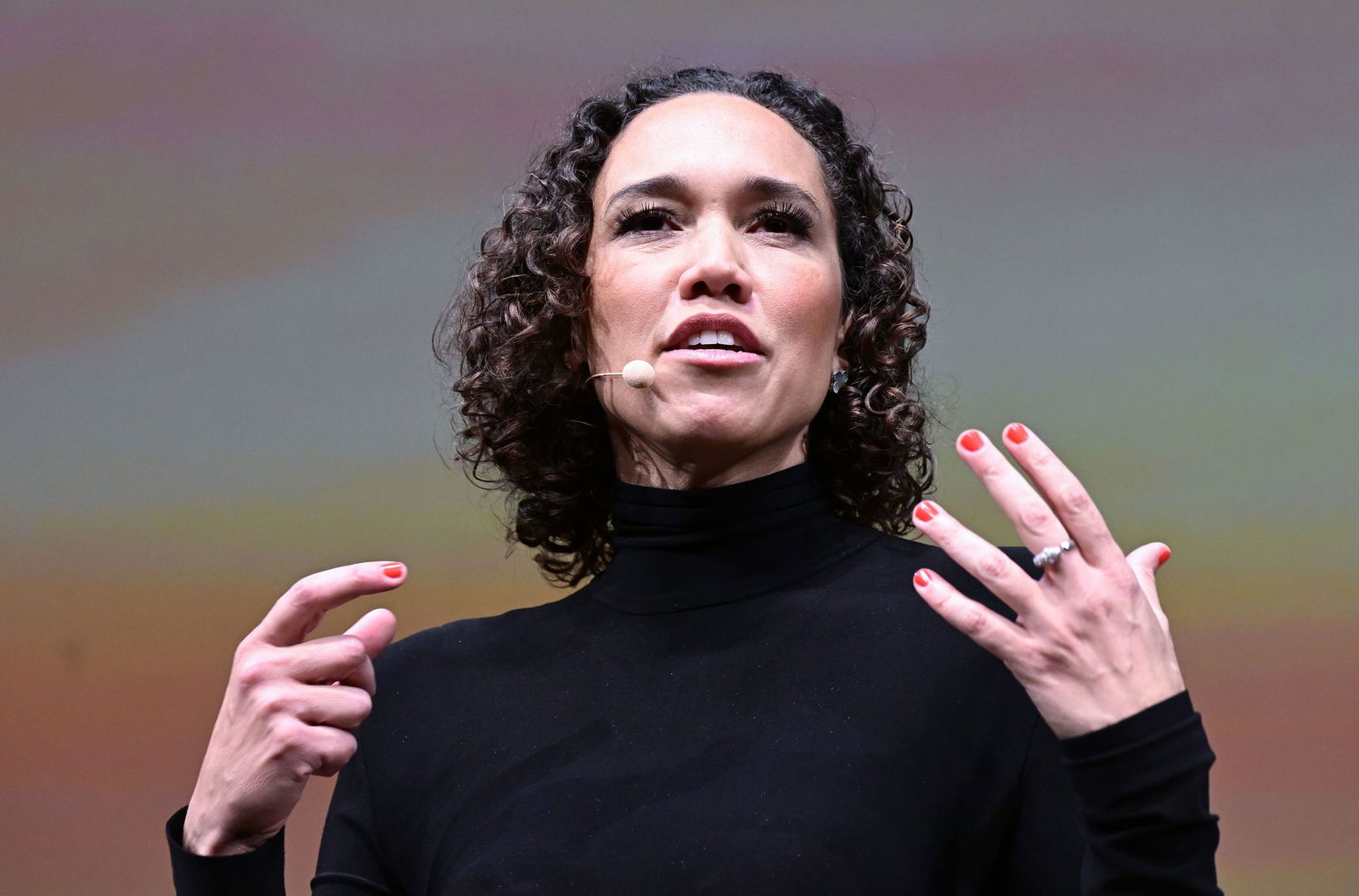 Da waren die Haare noch dran: FDP-Generalsekretärin Nicole Büttner vor zehn Wochen in Stuttgart. (Archivbild)