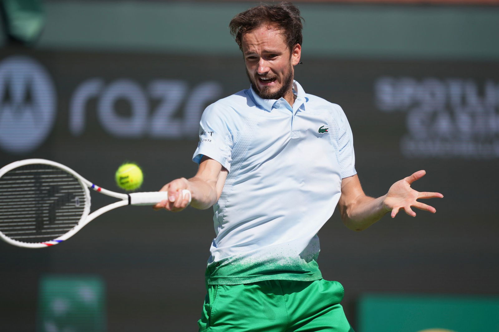 Tennisstar Daniil Medwedew hat eine abenteuerliche Abreise aus Dubai hinter sich. (Archivbild)