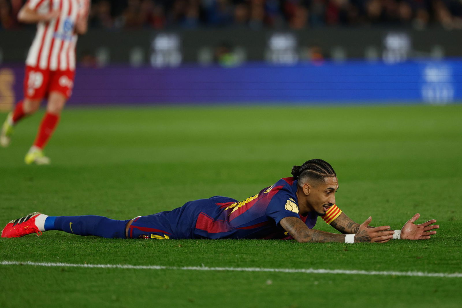 Raphinha und der FC Barcelona sind im Pokal an Atlético Madrid gescheitert.