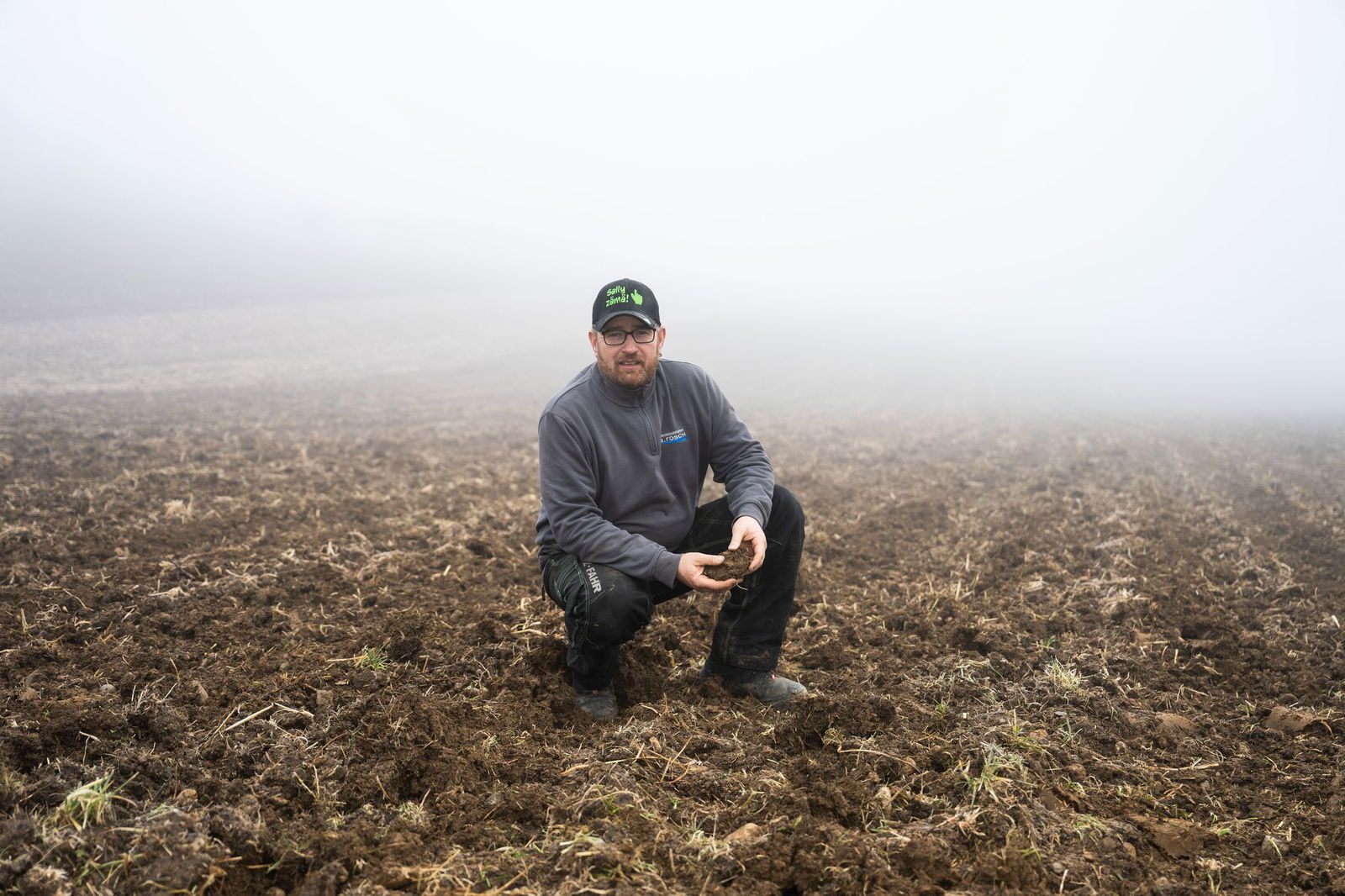 Er hatte früher ein Burnout - heute berät er Landwirte in Not. 