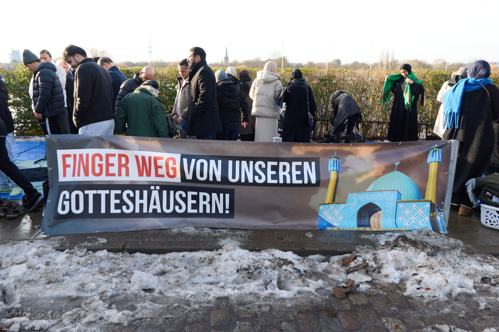 Die Blaue Moschee in Hamburg ist geschlossen. (Archivfoto)