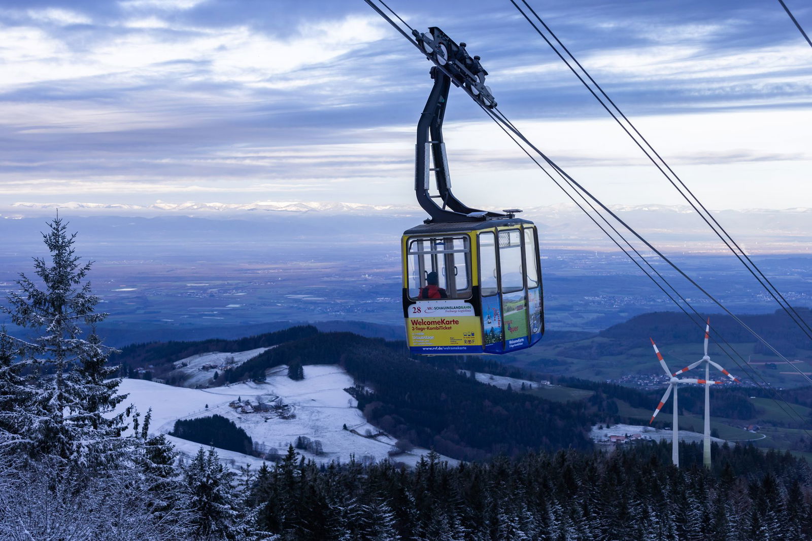 Im Schwarzwald wird es wieder winterlich – wie hier auf dem Schauinsland bei Freiburg. (Archivbild)