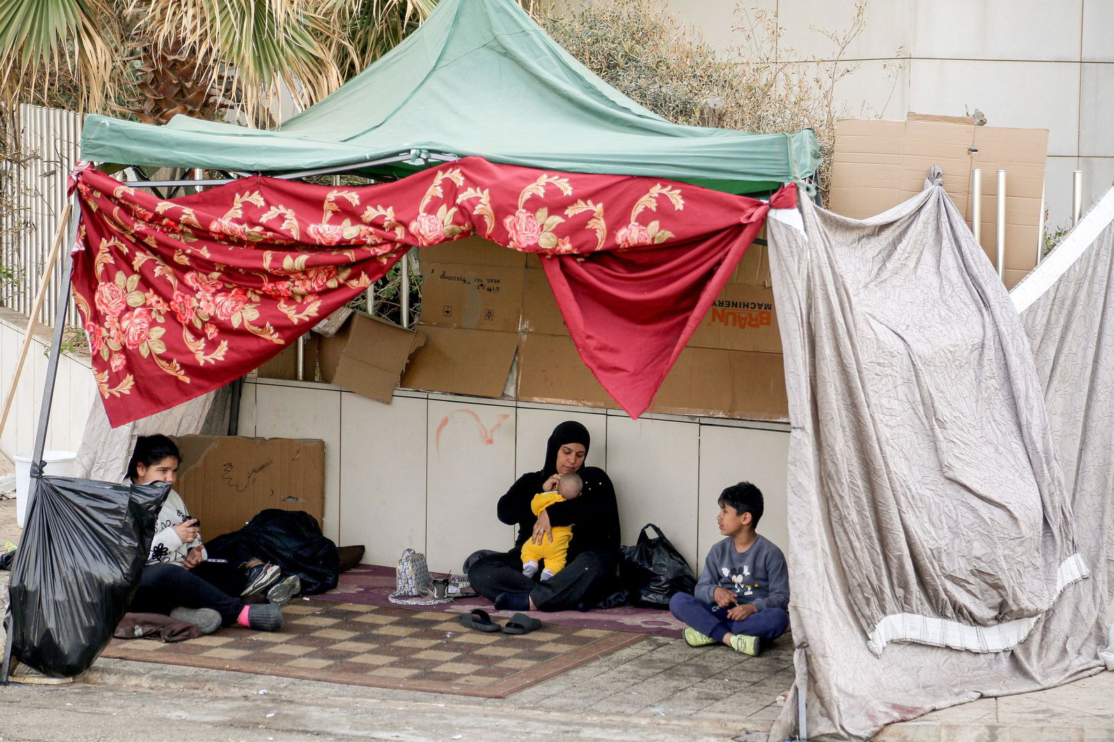 Im Libanon wurden Hunderttausende Menschen durch den Krieg vertrieben. (Archivbild)