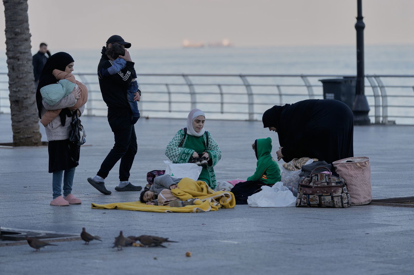 Im Libanon treibt der Krieg erneut Hunderttausende Menschen aus ihren Wohngebieten.