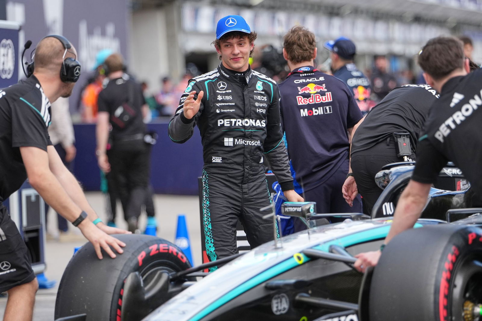 Kimi Antonelli: Erst ein Unfall, dann Startplatz zwei.