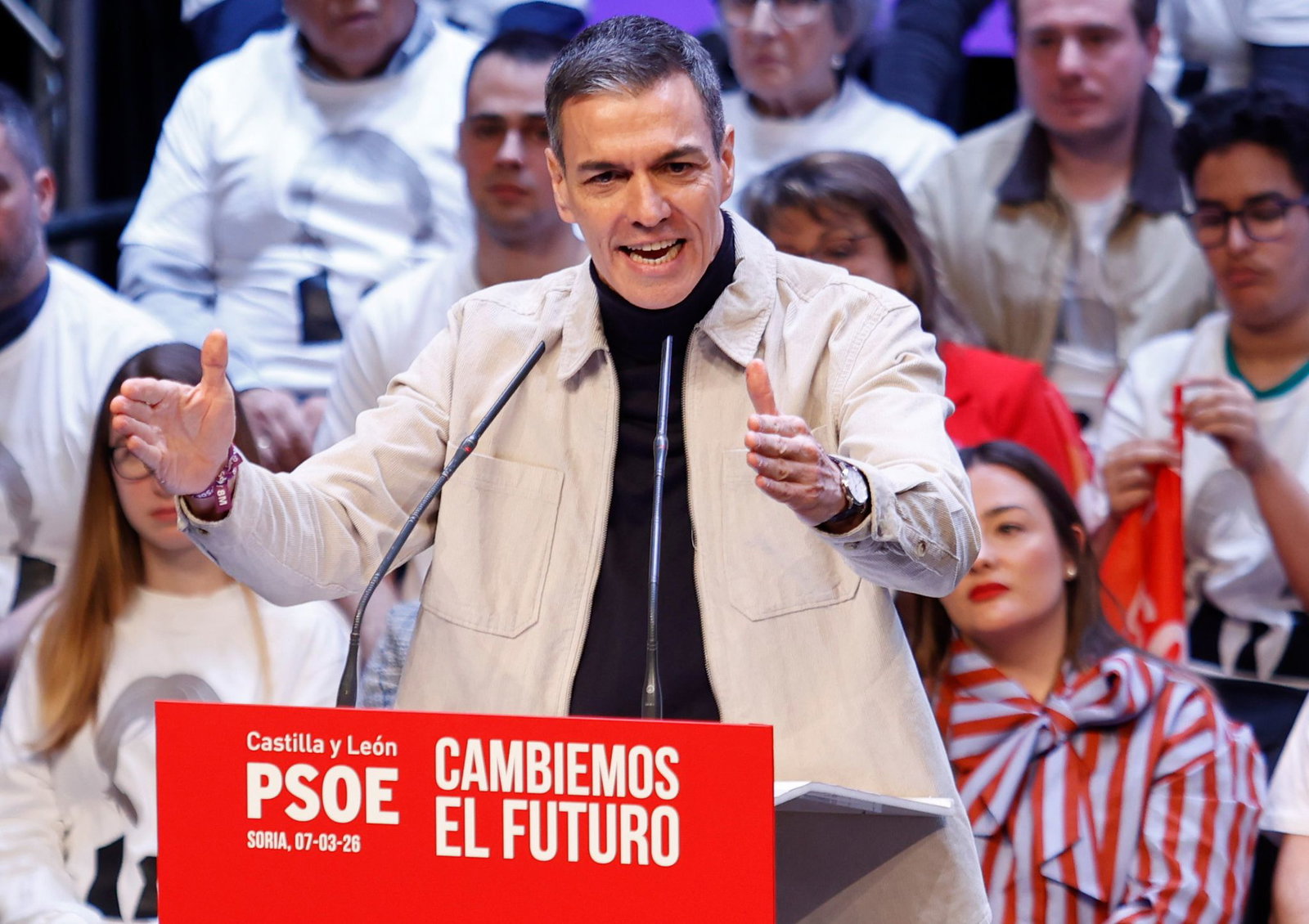 Sánchez ist ein Gegner der militärischen Operationen gegen den Iran. (Archivbild)