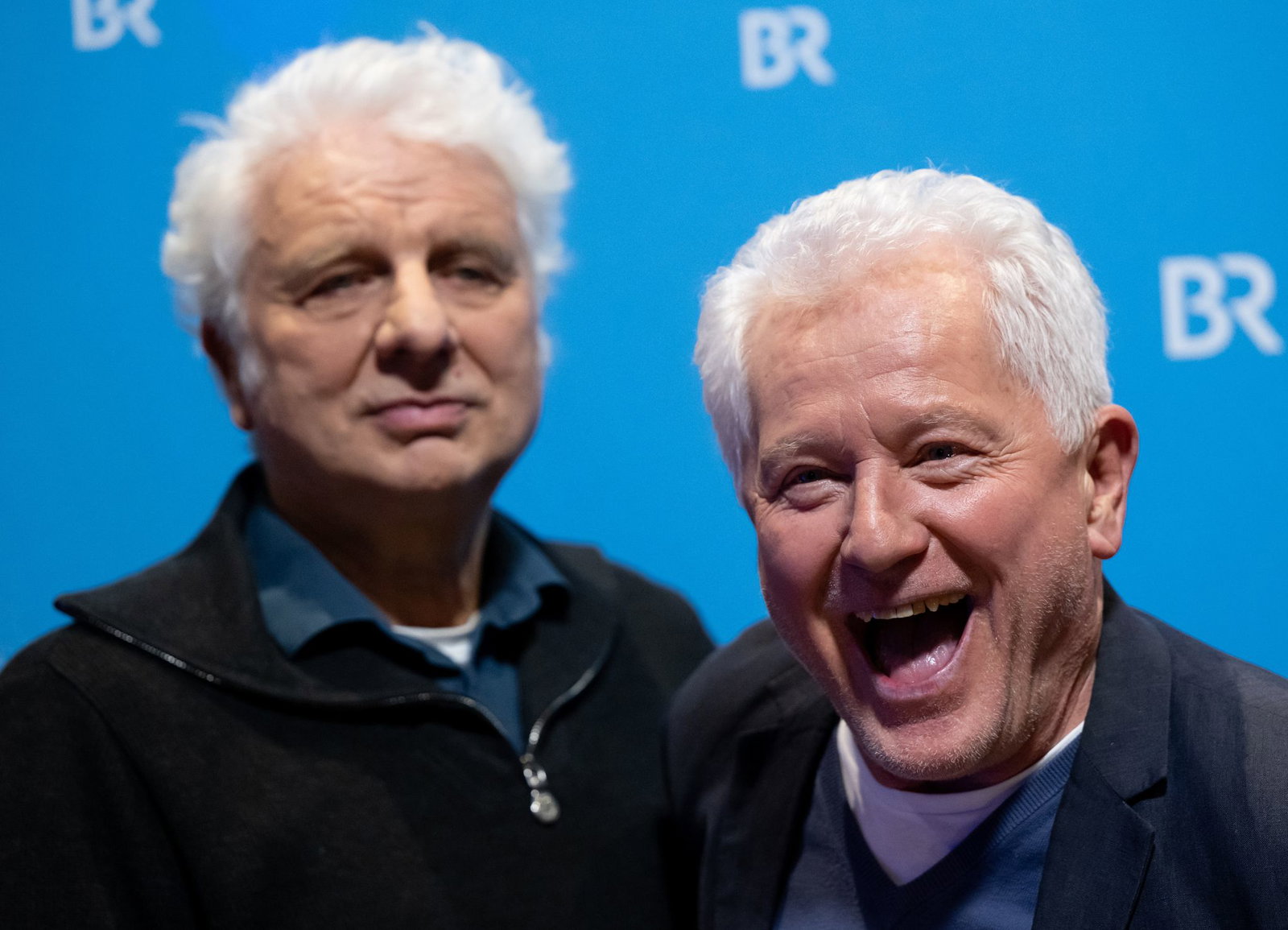 In 100 Folgen spielten Miroslav Nemec (r) und Udo Wachtveitl die "Tatort"-Kommissare Batic und Leitmayr. Zum Ende ihrer TV-Laufbahn erhalten sie den Ehrenpreis des Deutschen FernsehKrimi-Festivals.